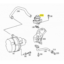 A0021405860 0021405860 MERCEDES W203 VAKUM VALFİ ORJİNAL