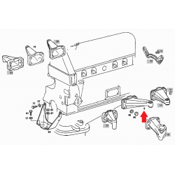 A1152230804 1152230804 MERCEDES W115 MOTOR ALEMİNYUM AYAK ORJİNAL