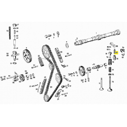 A1800550474 1800550474 MERCEDES M121 M127 PİYANO PİMİ (12 ADET TOPLAM) ORJİNAL