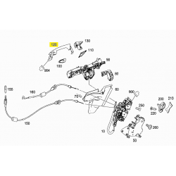 A2047600270 9999 2047600270 9999 MERCEDES C CLASS W204 SAĞ ARKA KAPI KOLU ORJİNAL