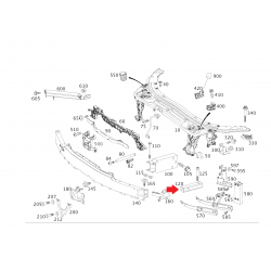 A2056201200 2056201200 MERCEDES W205 TAMPON DEMİR BAĞLANTISI ORJİNAL
