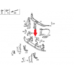 A2206202514 2206202514 W220 TUTUCU ORJİNAL