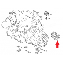 A6382400445 6382400445 W638 KAPAMA SACI ORJİNAL