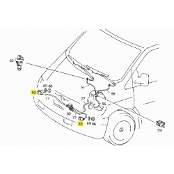 A6388600047 6388600047 MERCEDES W638 SU FİSKİYESİ ORJİNAL