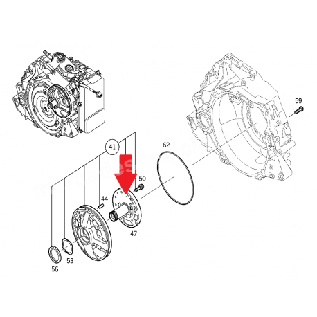 A0002701497 0002701497 MERCEDES 723.6 ŞANZIMAN YAĞ POMPASI ORJİNAL SIFIR