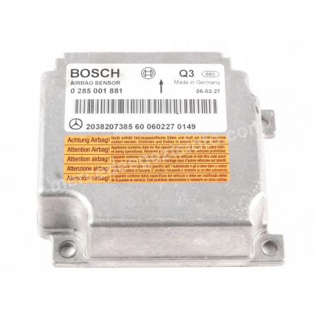 A2038207385 2038207385 MERCEDES W203 AİRBAG BEYNİ ORJİNAL