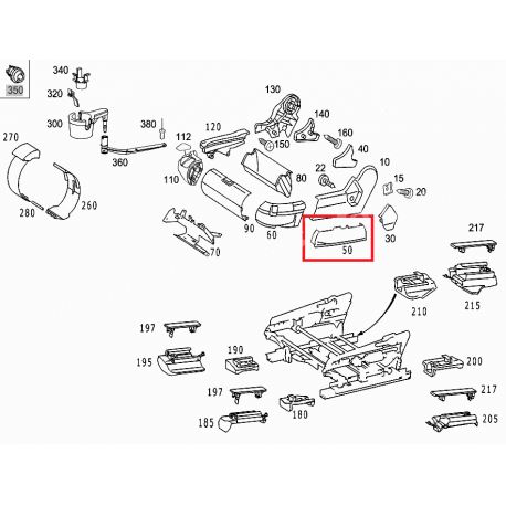 A2209181530 7208 2209181530 7208 MERCEDES W220 BAKALİT ORJİNAL
